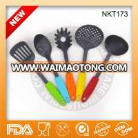 Best price European Wholesales nylon kitchen tool set with colourful handle